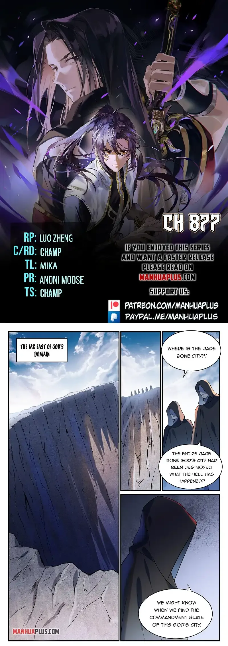 Apotheosis Chapter 877 page 1