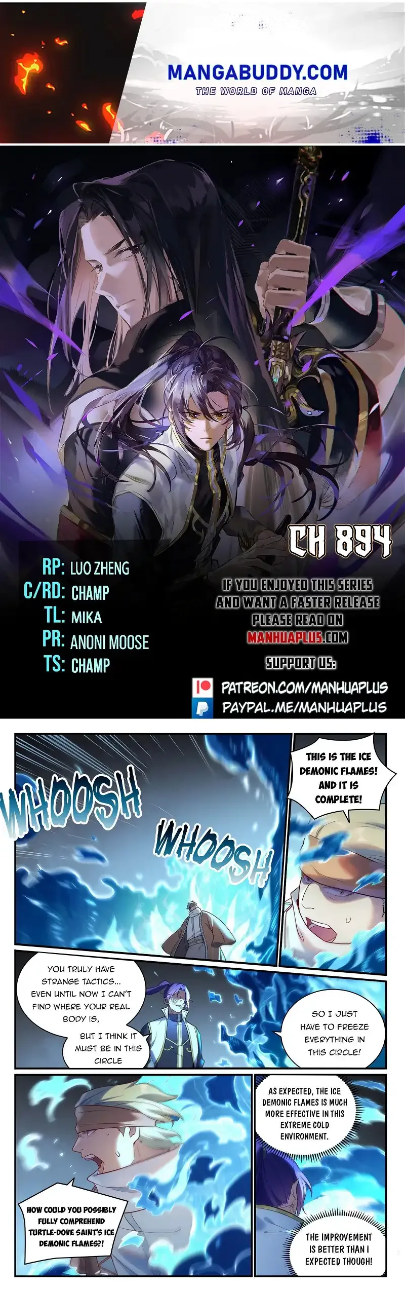Apotheosis Chapter 894 page 1