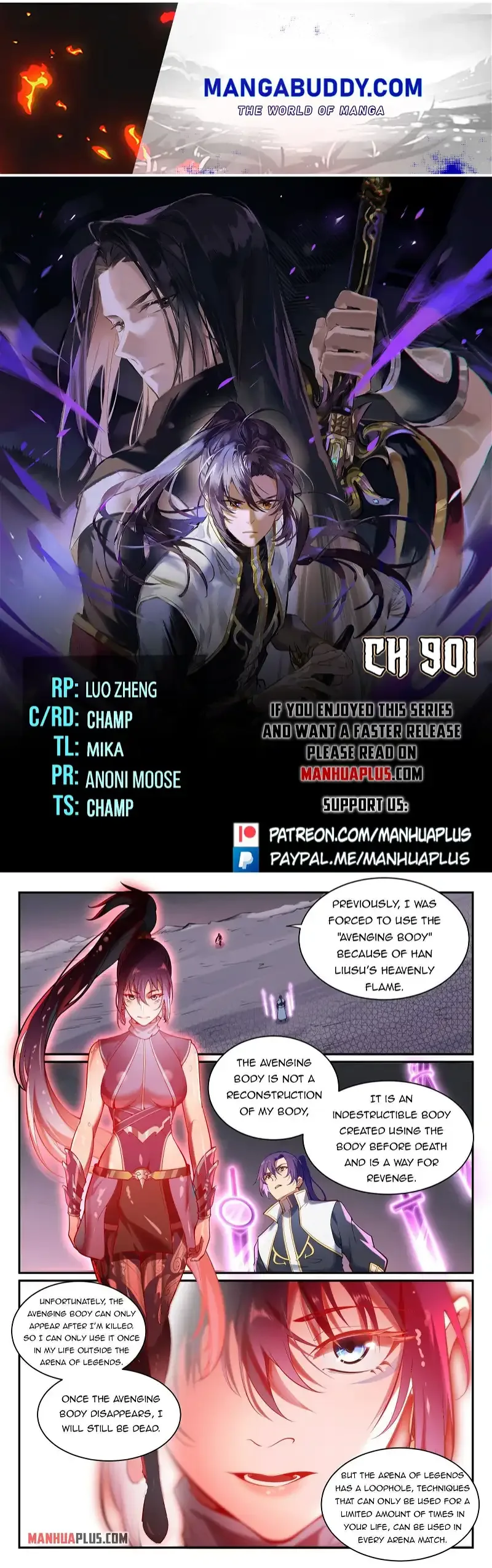 Apotheosis Chapter 901 page 1