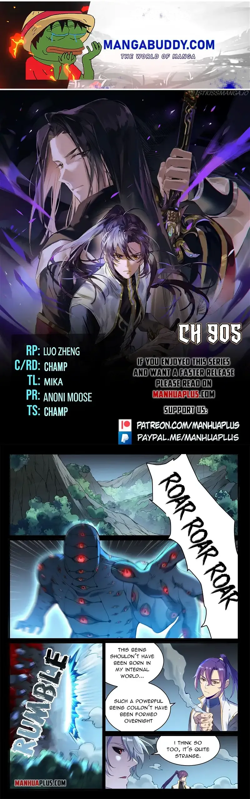 Apotheosis Chapter 905 page 1