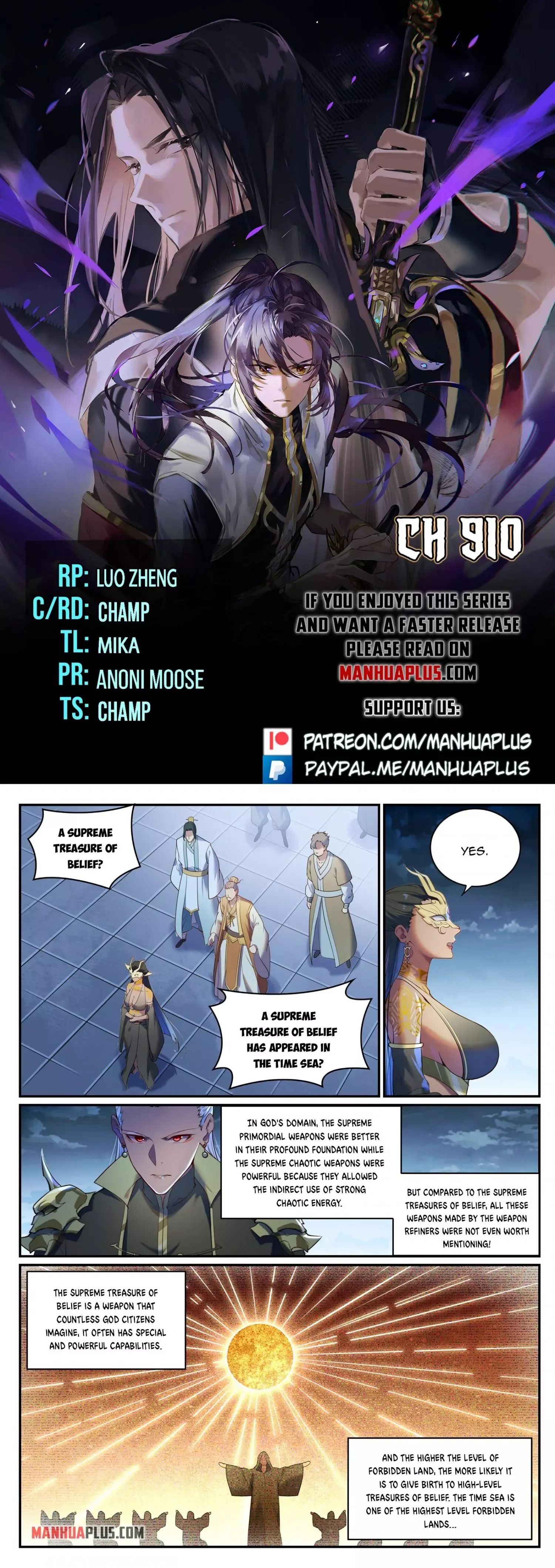 Apotheosis Chapter 910 page 1