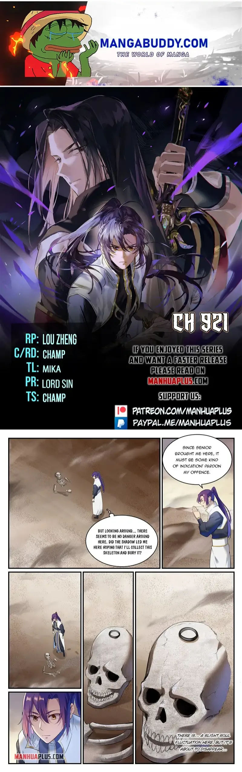Apotheosis Chapter 921 page 1