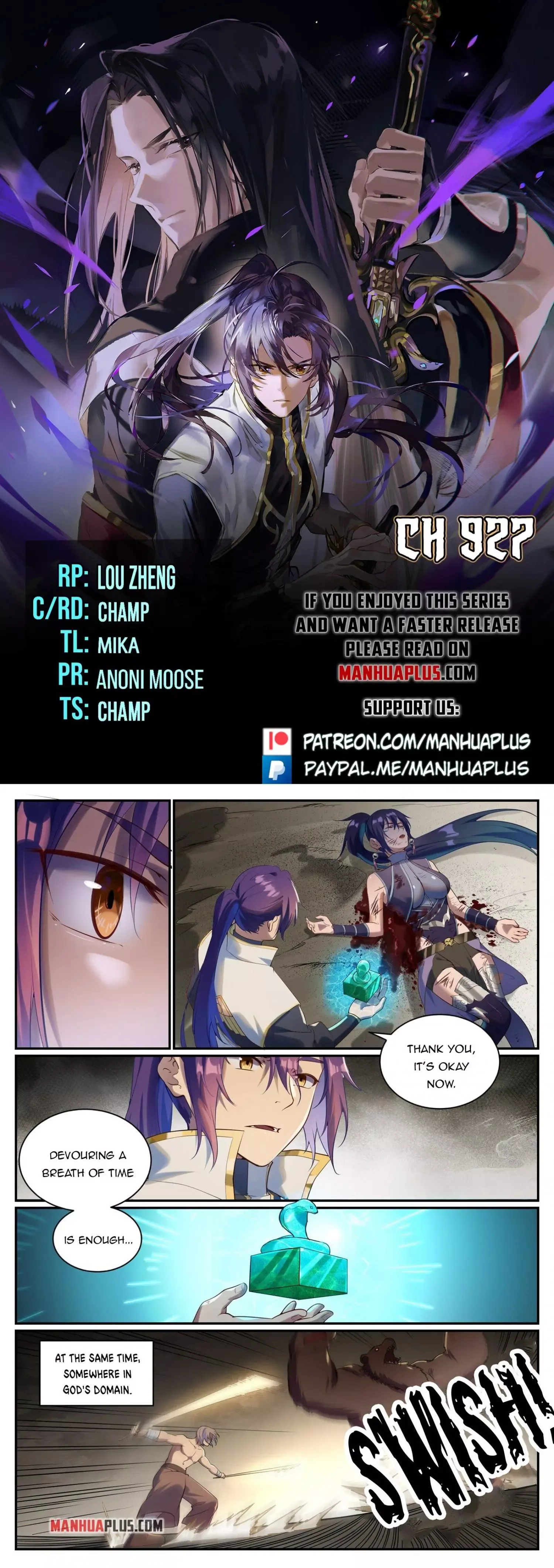 Apotheosis Chapter 927 page 1