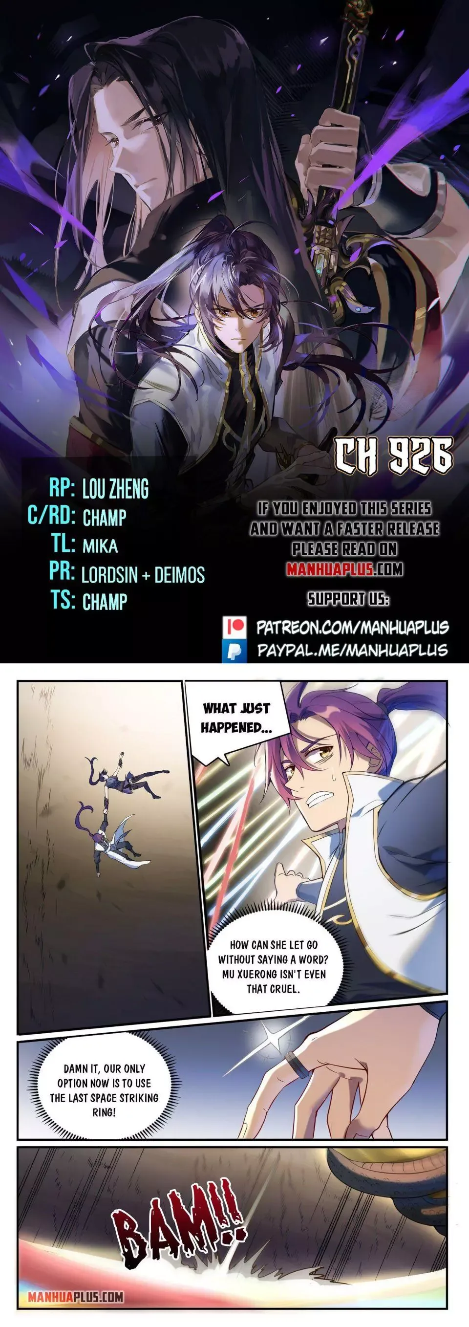 Apotheosis Chapter 926 page 1