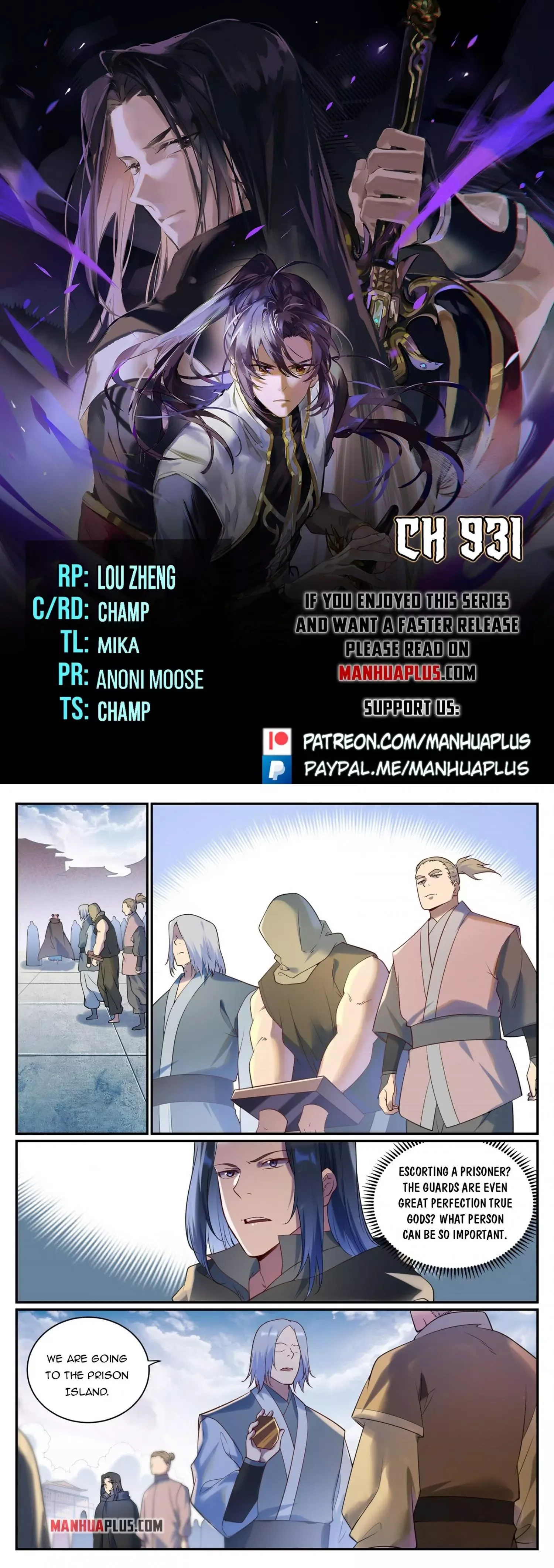 Apotheosis Chapter 931 page 1