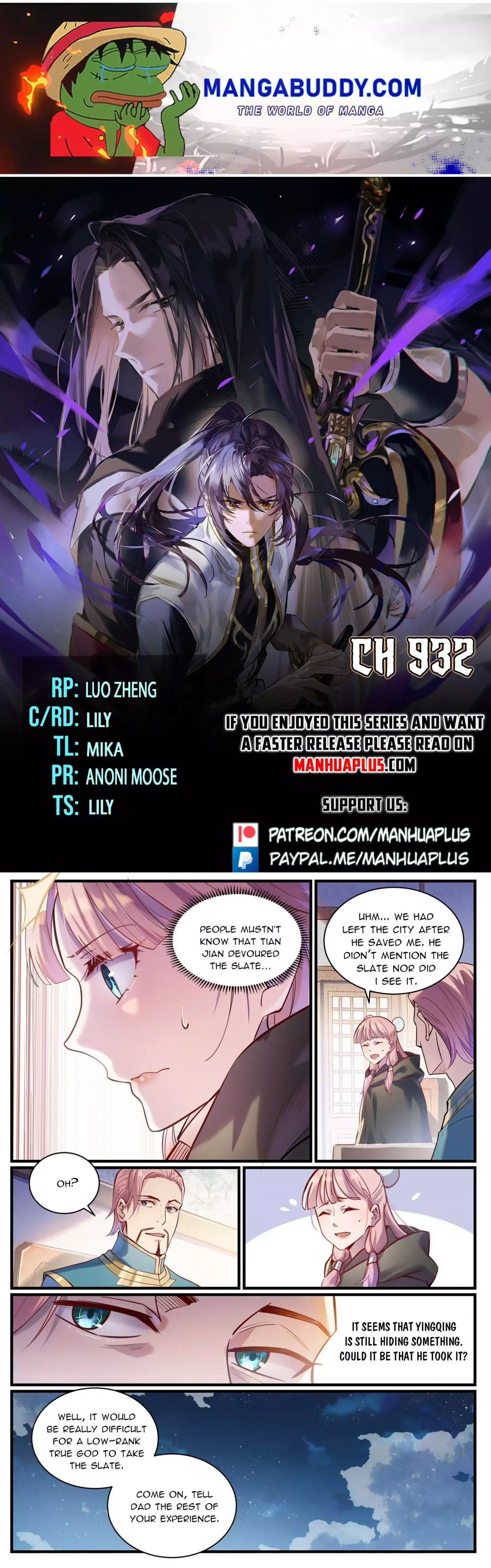 Apotheosis Chapter 932 page 1