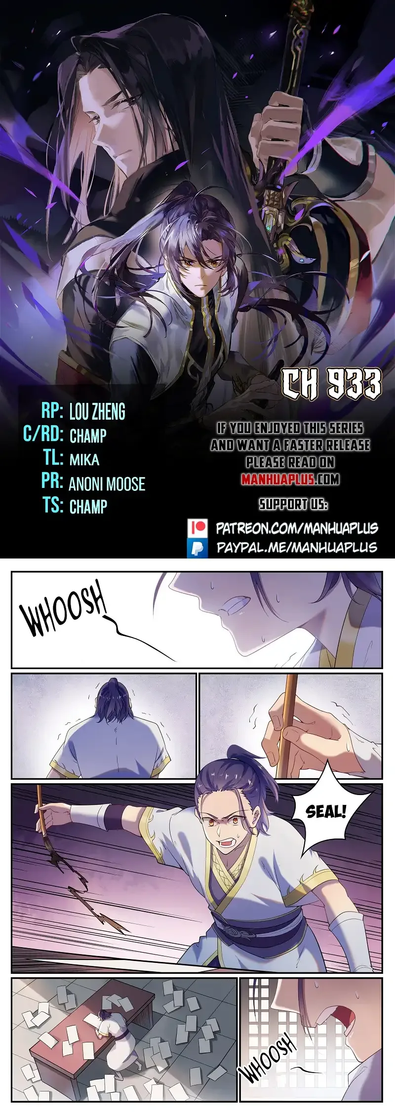 Apotheosis Chapter 933 page 1