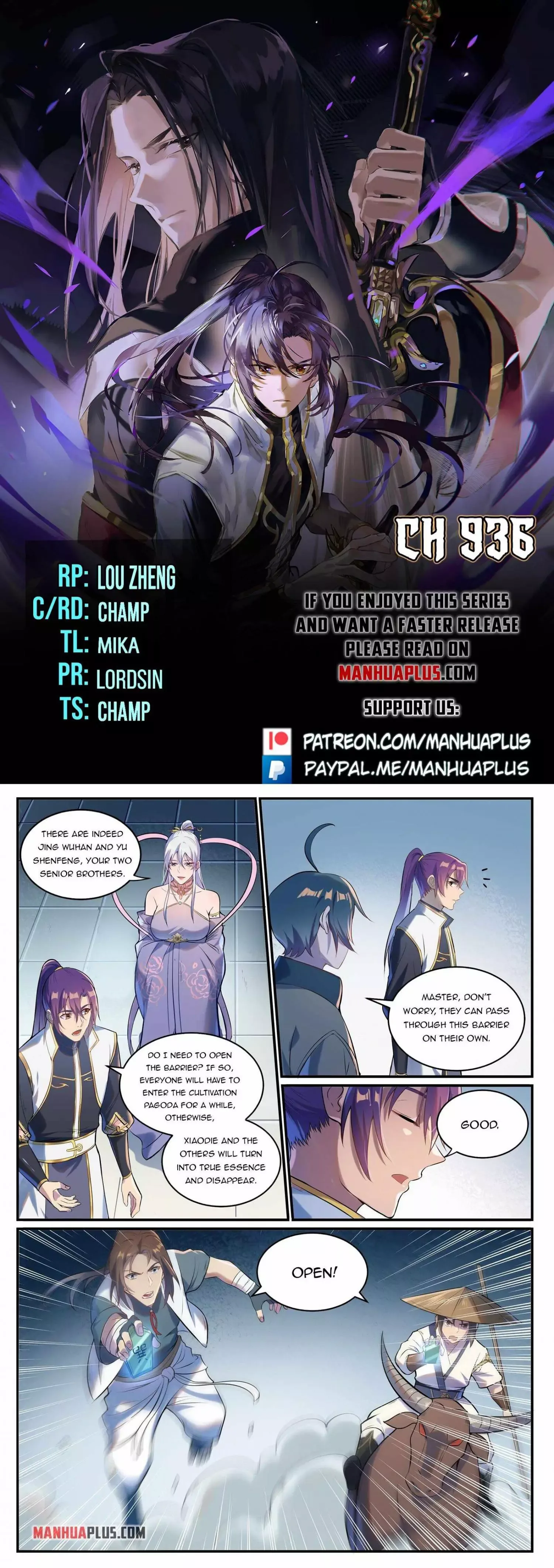 Apotheosis Chapter 936 page 1