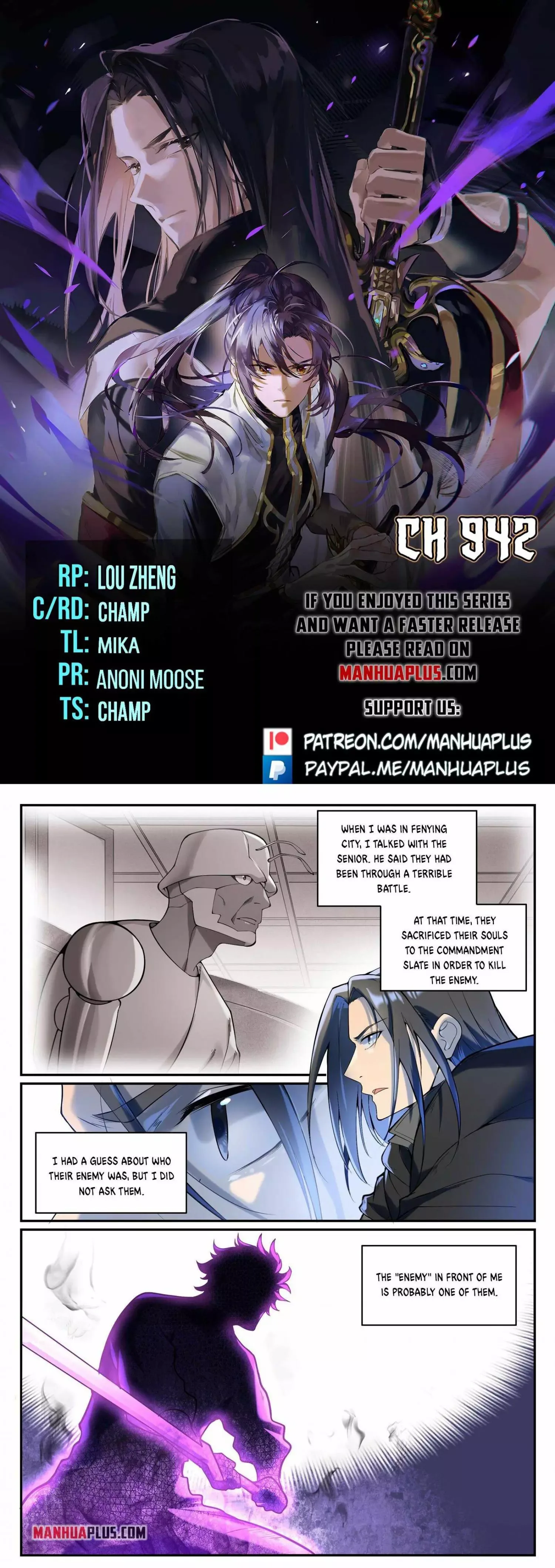 Apotheosis Chapter 942 page 1