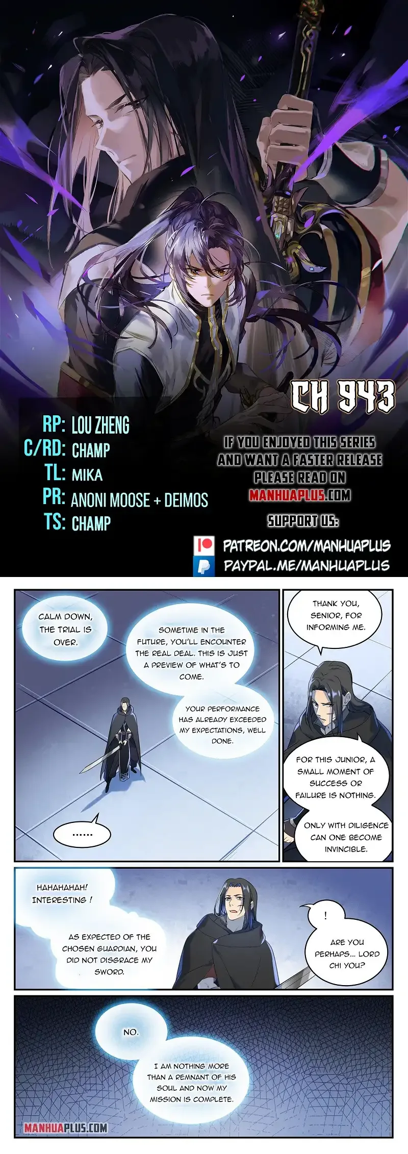 Apotheosis Chapter 943 page 1