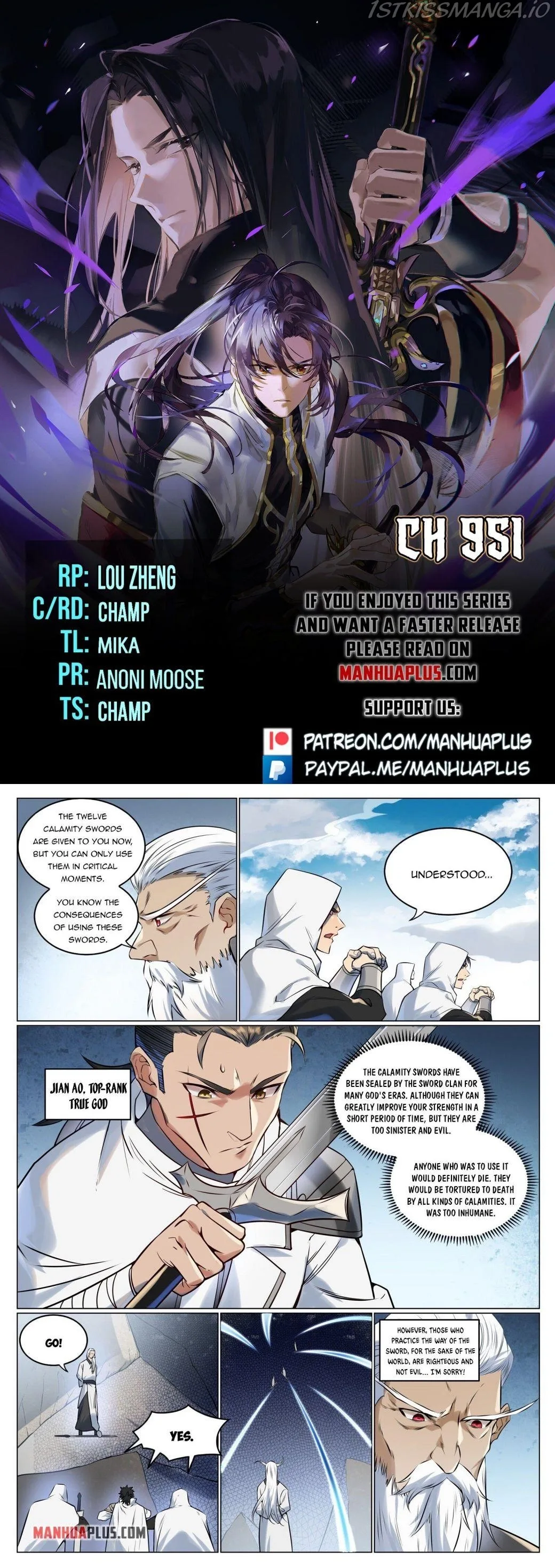 Apotheosis Chapter 951 page 1