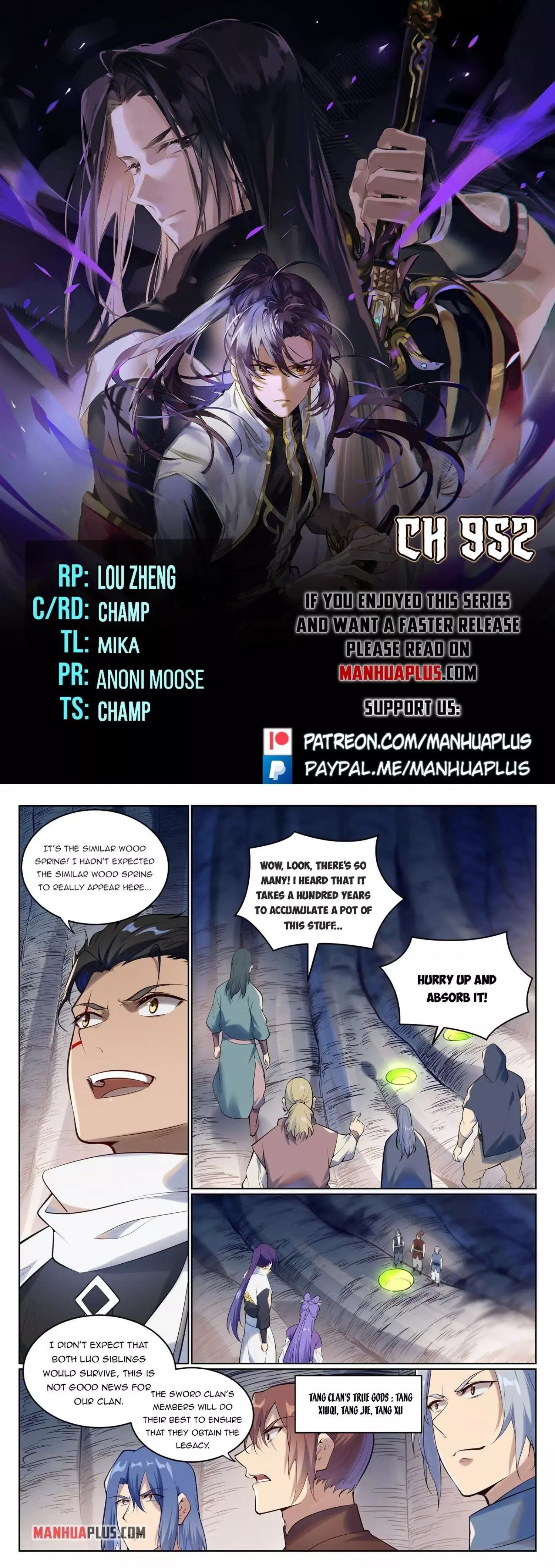 Apotheosis Chapter 952 page 1