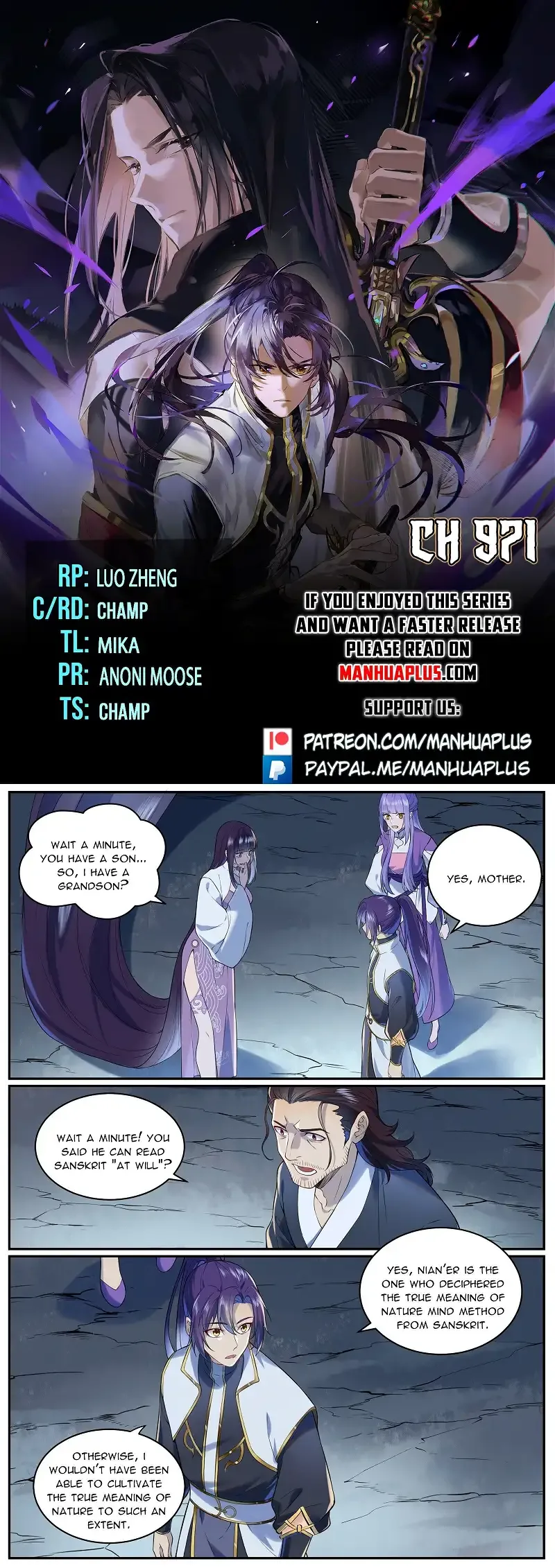 Apotheosis Chapter 971 page 1
