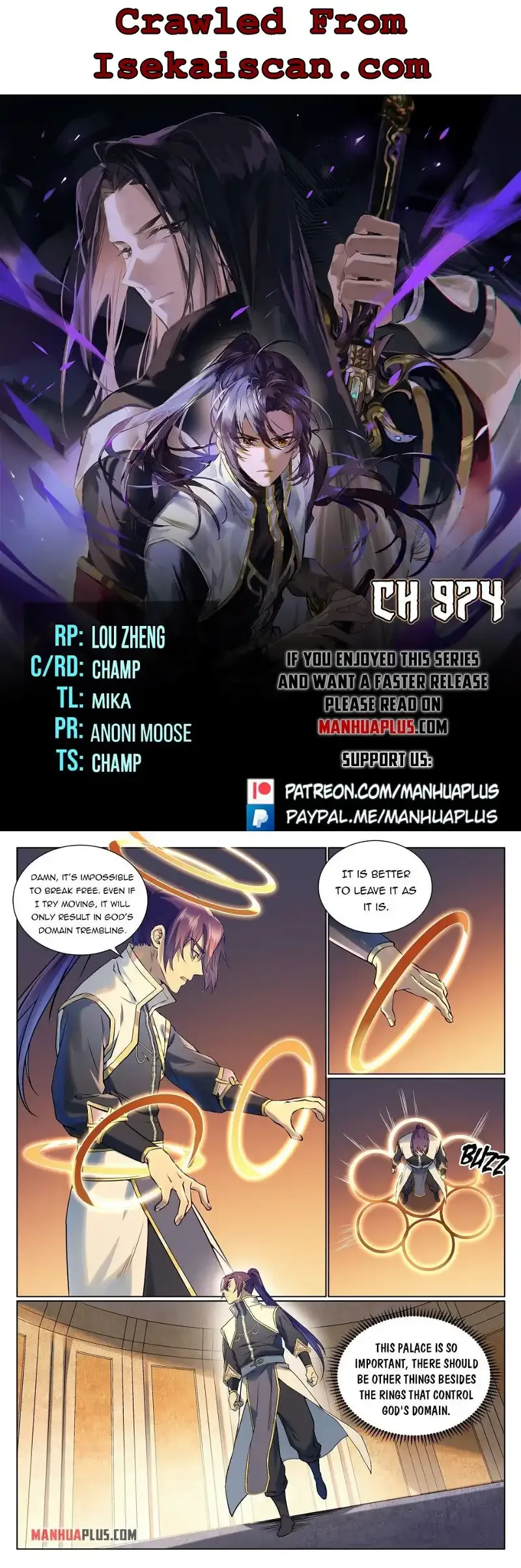 Apotheosis Chapter 974 page 1