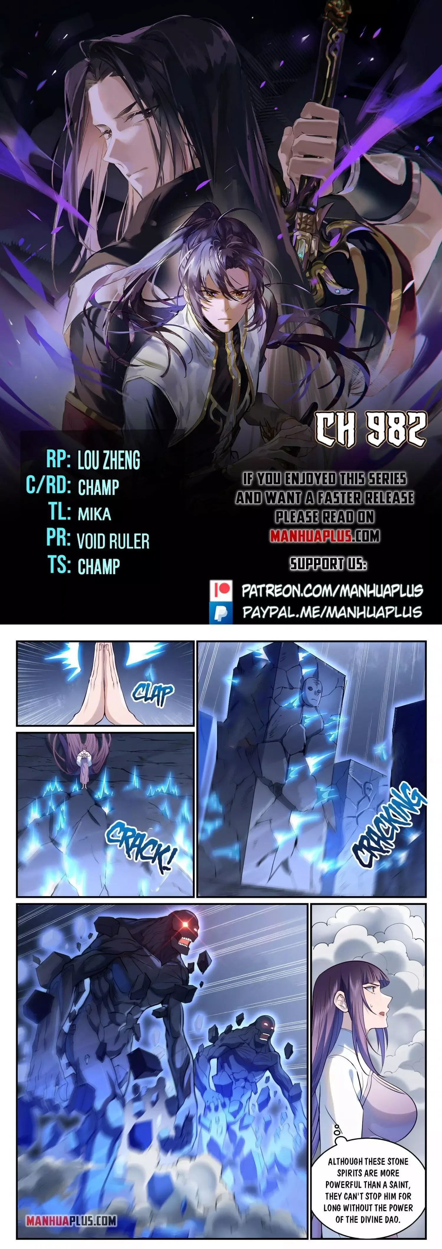 Apotheosis Chapter 982 page 1