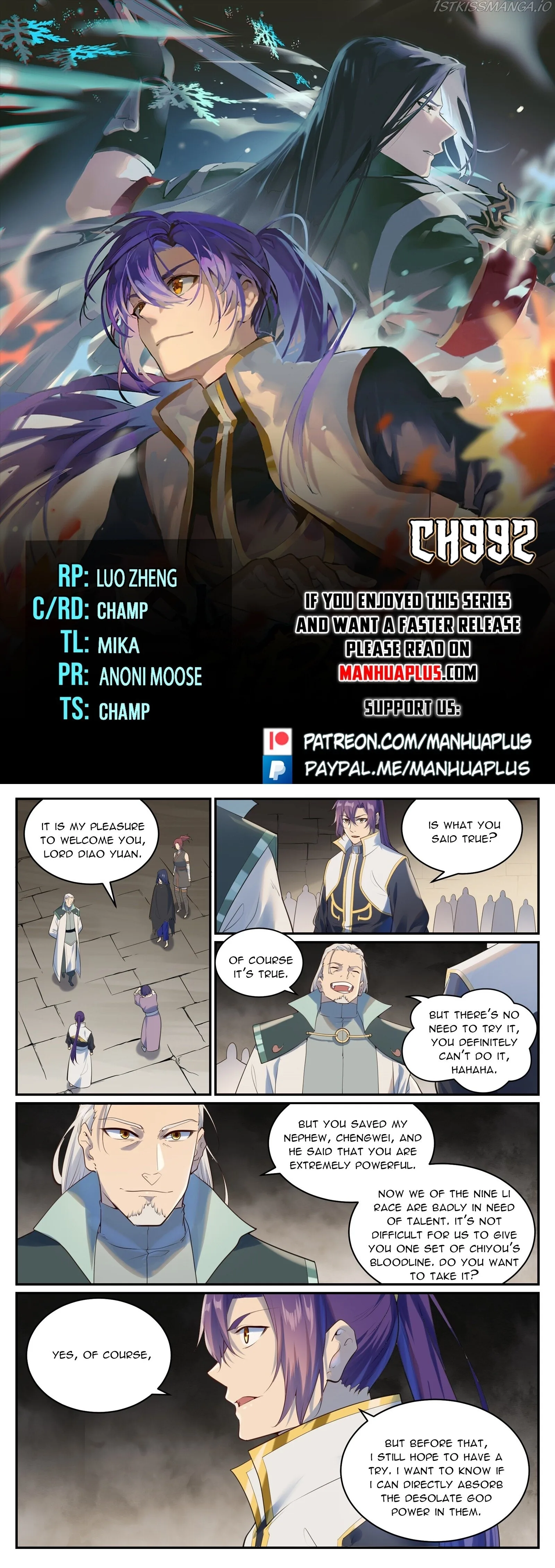 Apotheosis Chapter 992 page 1