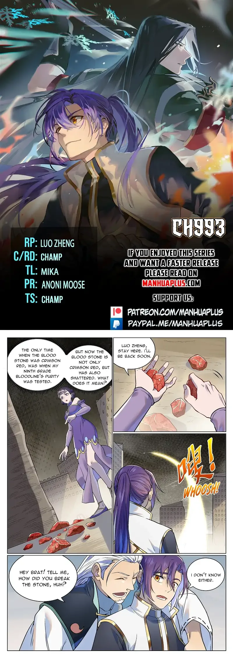 Apotheosis Chapter 993 page 1