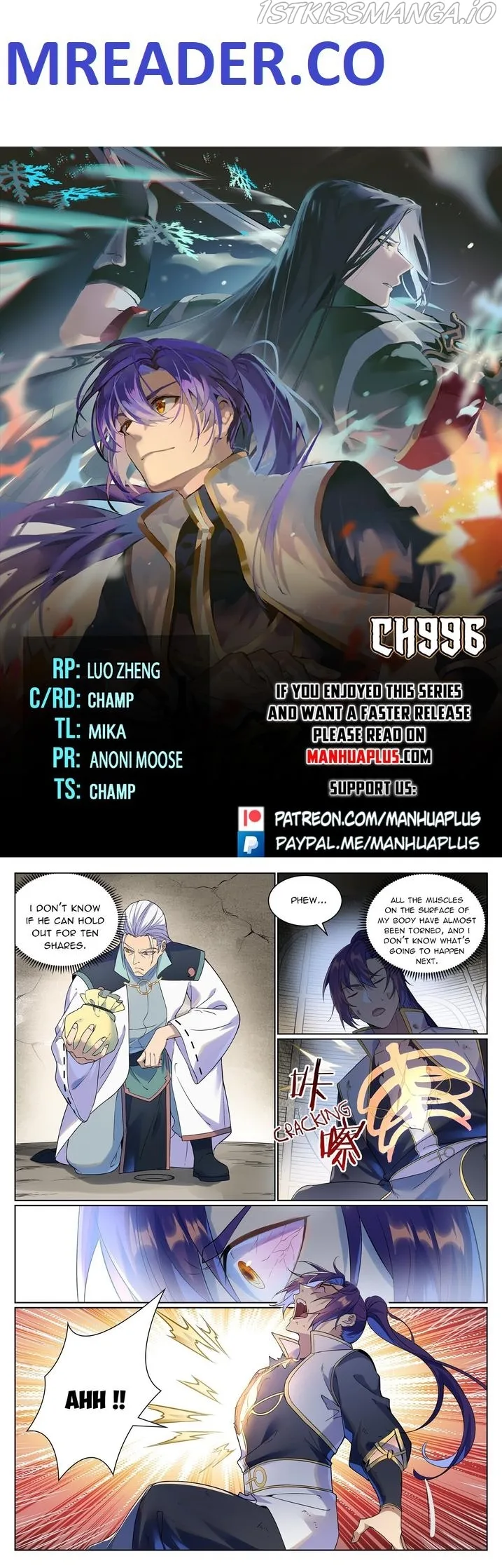 Apotheosis Chapter 996 page 1