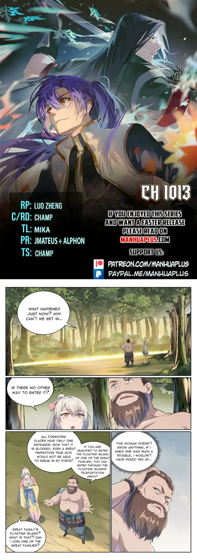 Apotheosis Chapter 1013 page 1