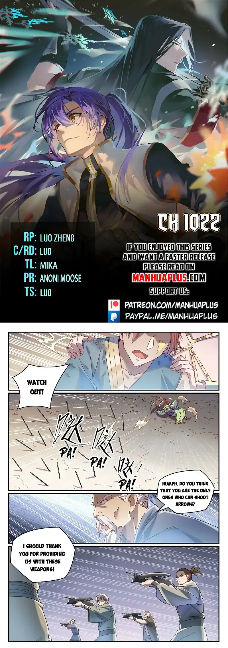 Apotheosis Chapter 1022 page 1