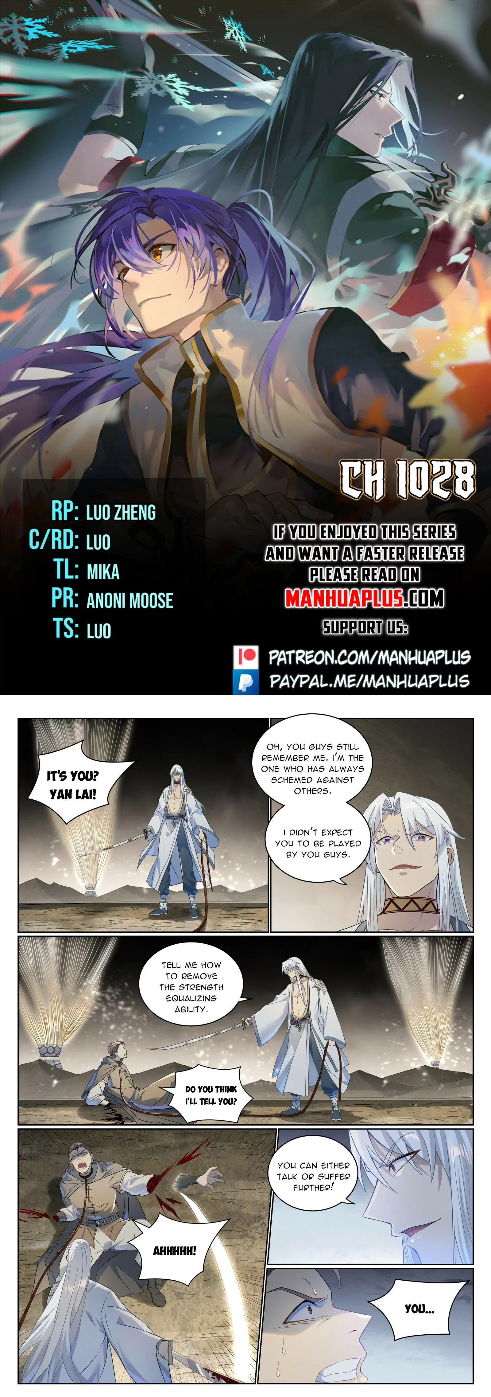 Apotheosis Chapter 1028 page 1