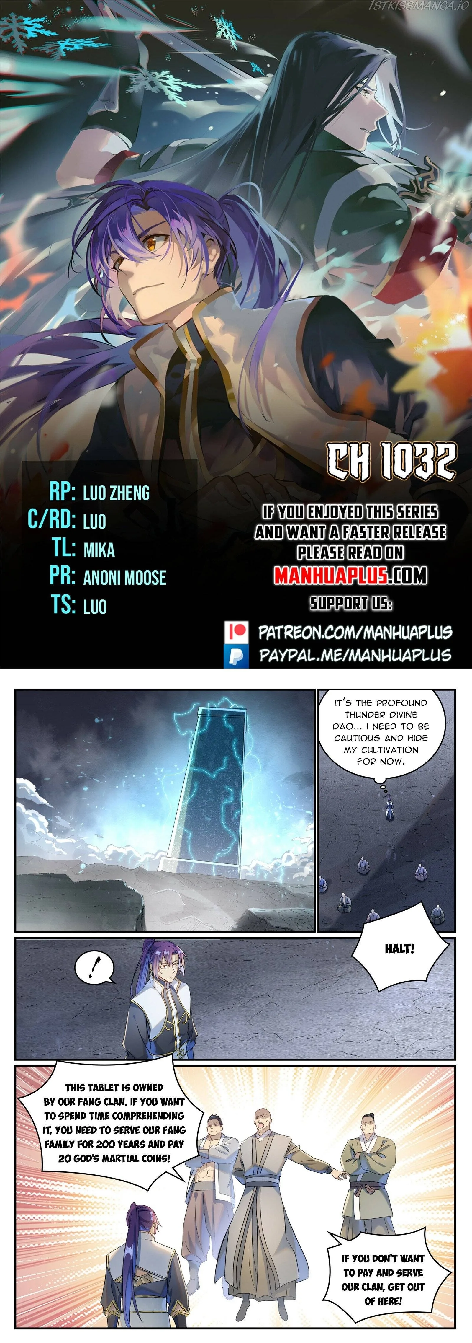 Apotheosis Chapter 1032 page 1