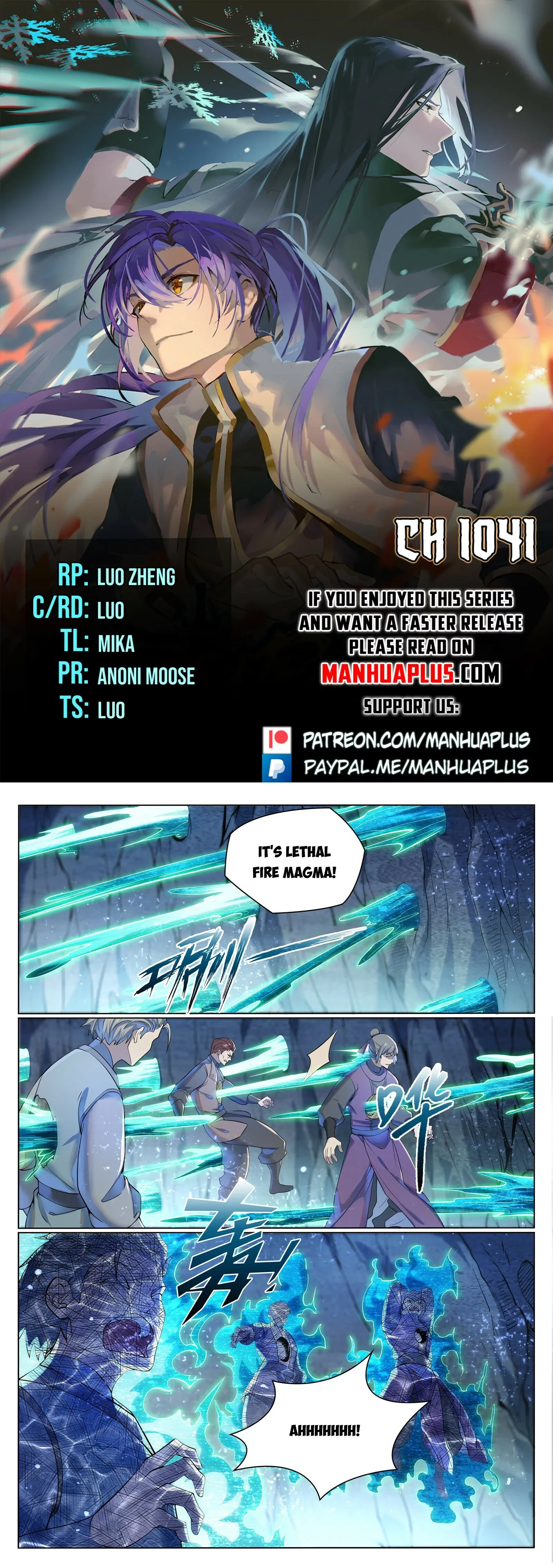 Apotheosis Chapter 1041 page 1