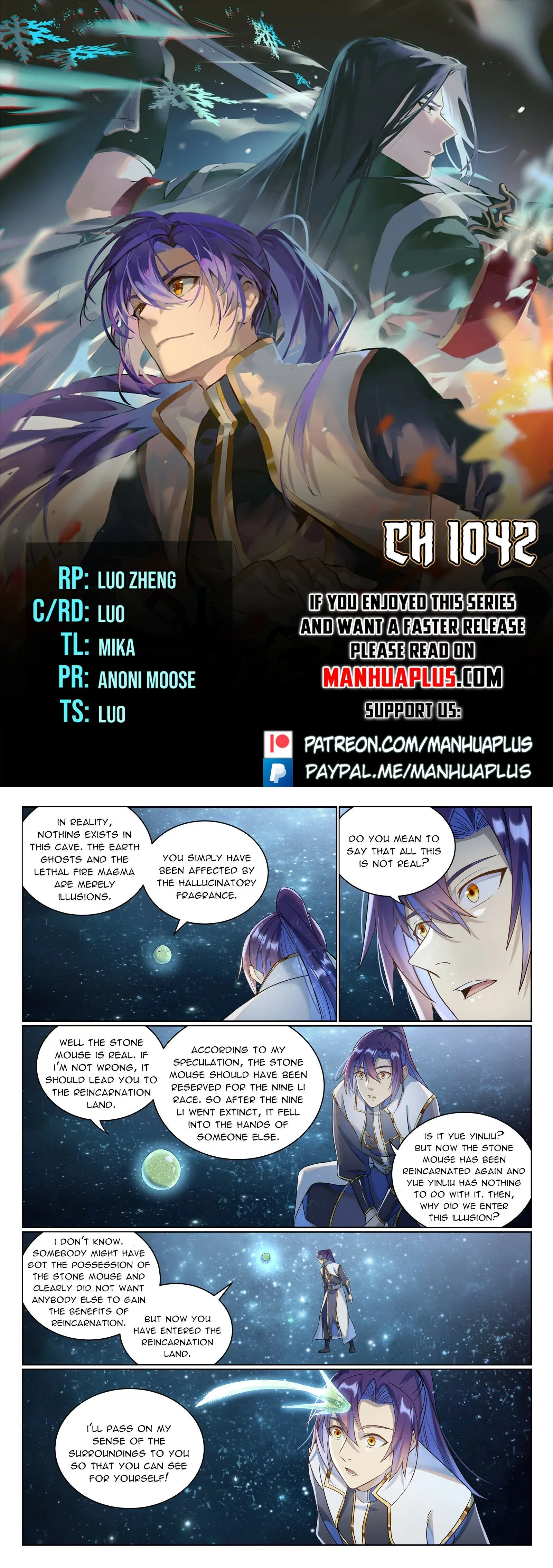 Apotheosis Chapter 1042 page 1