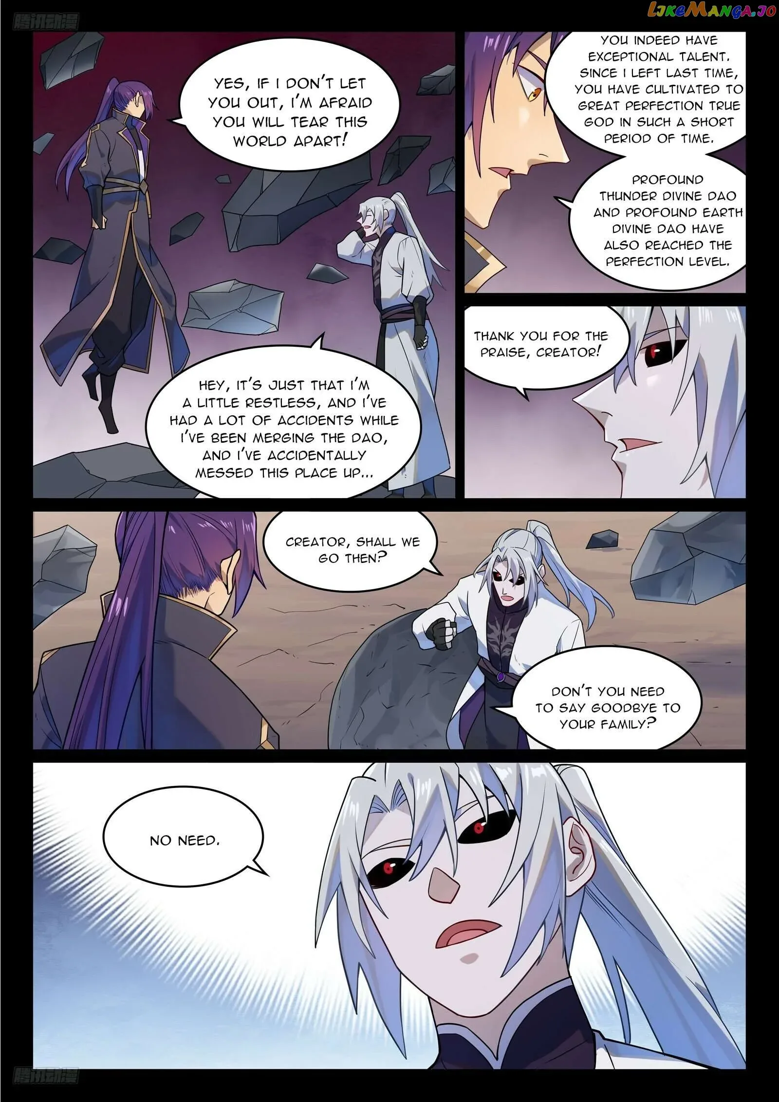 Apotheosis Chapter 1137 page 3