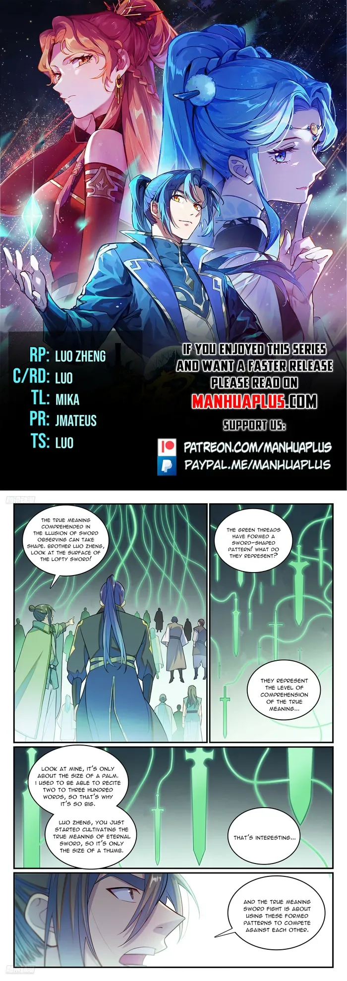Apotheosis Chapter 1151 page 1