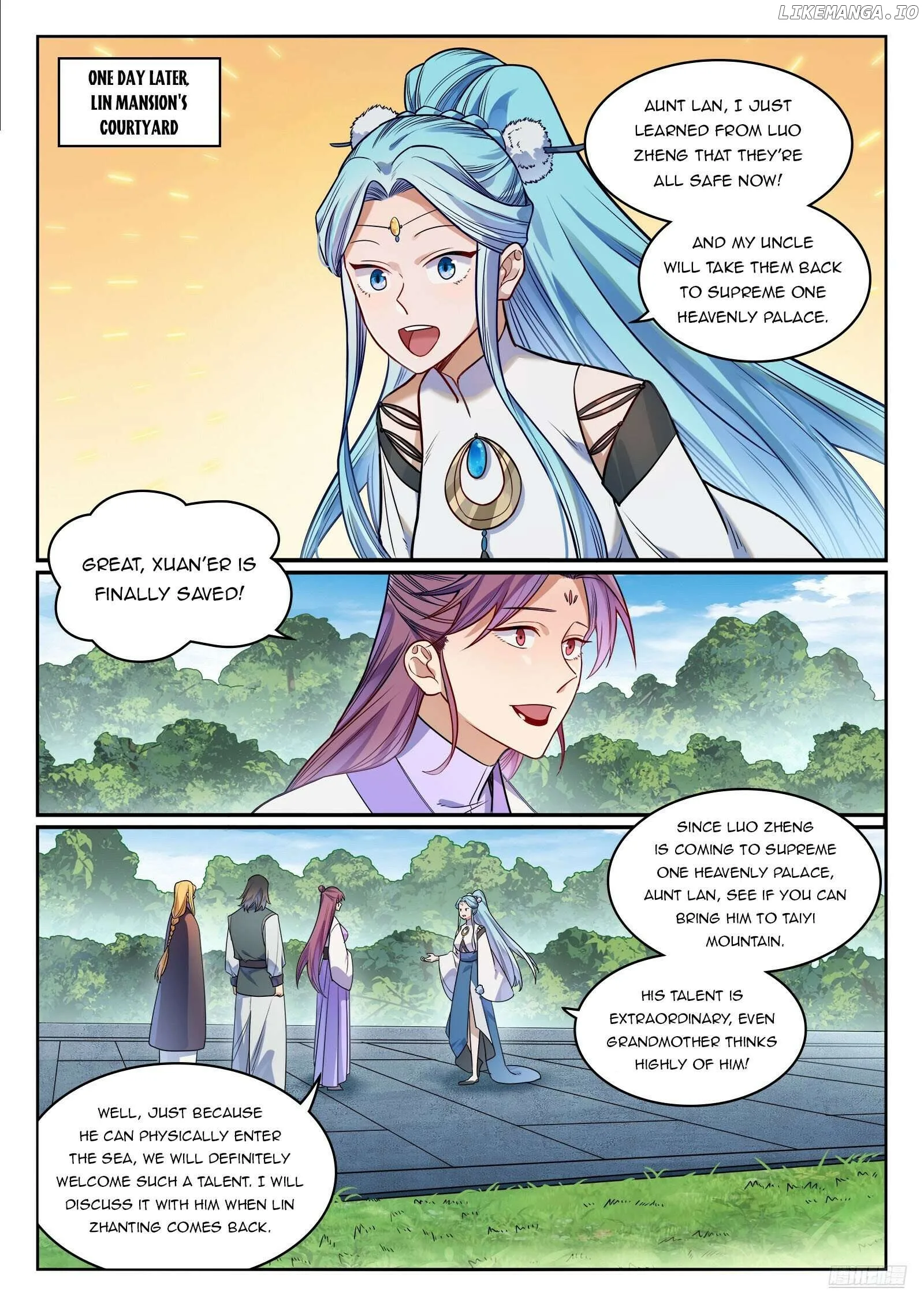 Apotheosis Chapter 1165 page 11