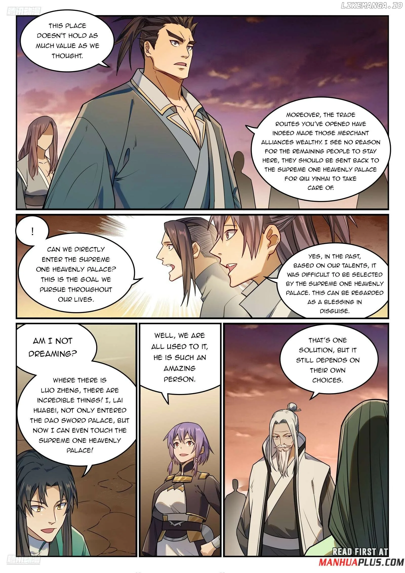 Apotheosis Chapter 1165 page 8