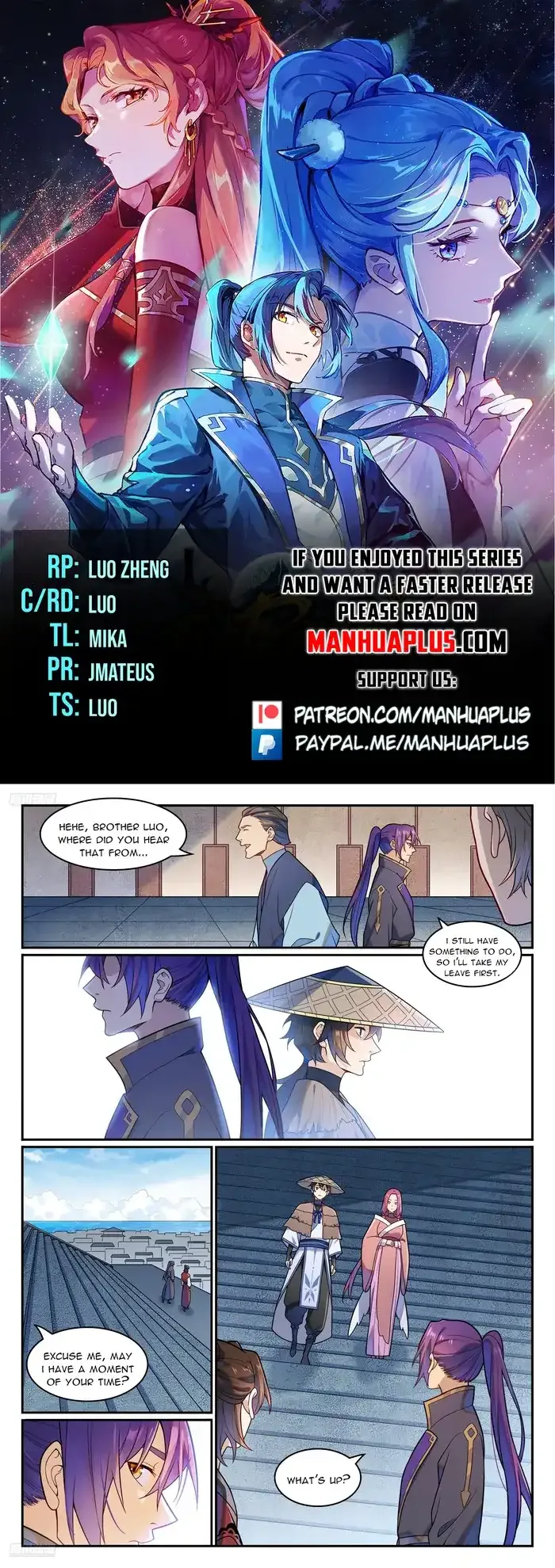 Apotheosis Chapter 1189 page 1