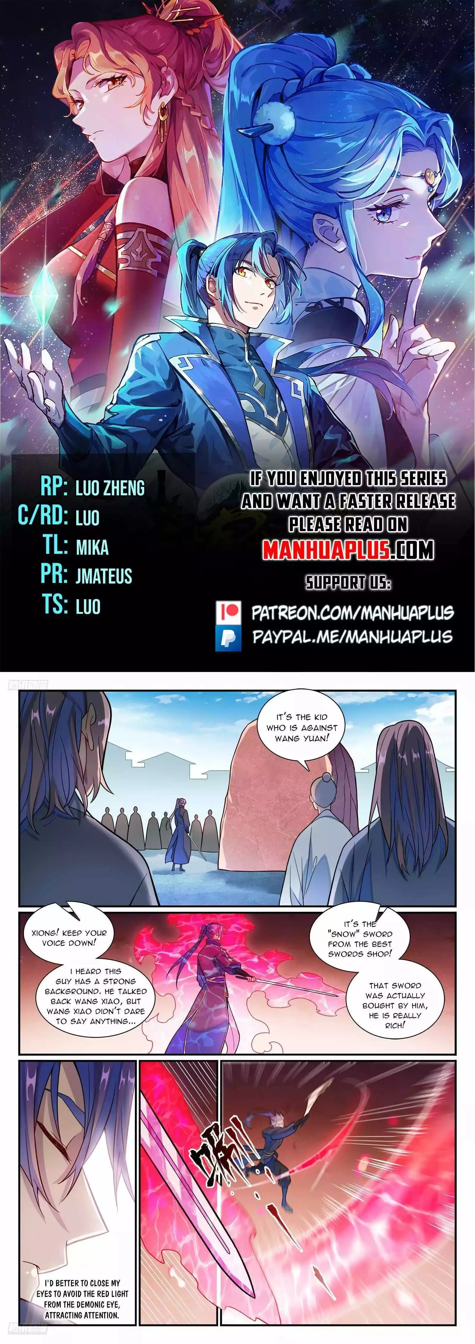 Apotheosis Chapter 1185 page 1