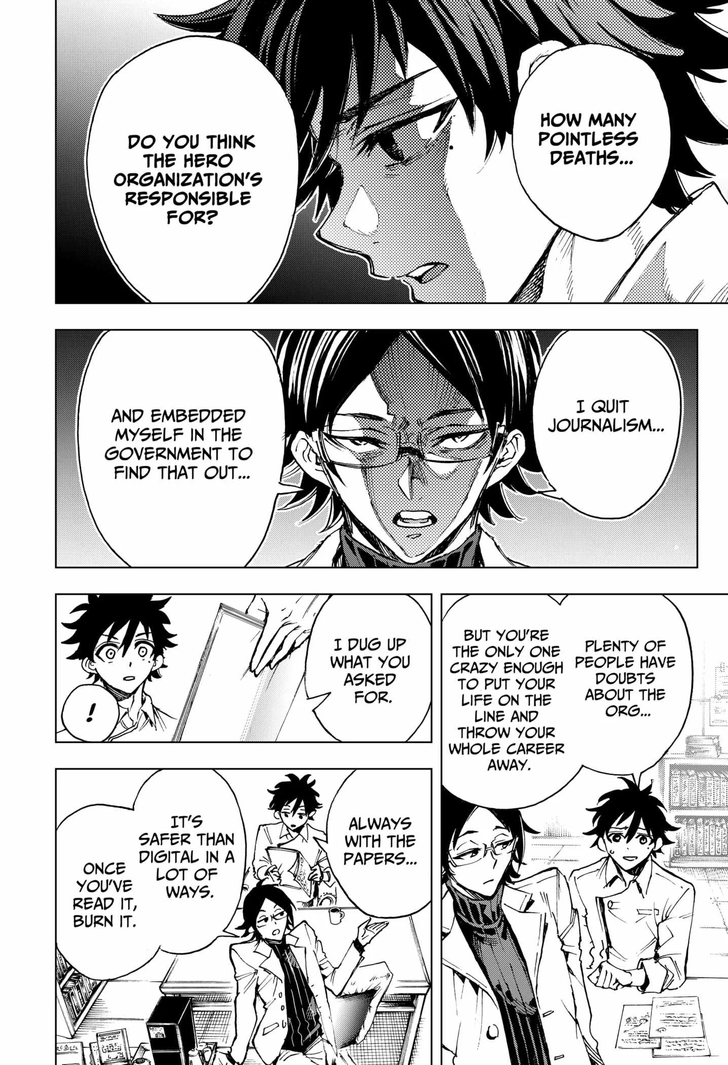Hero Organization Chapter 4 page 6