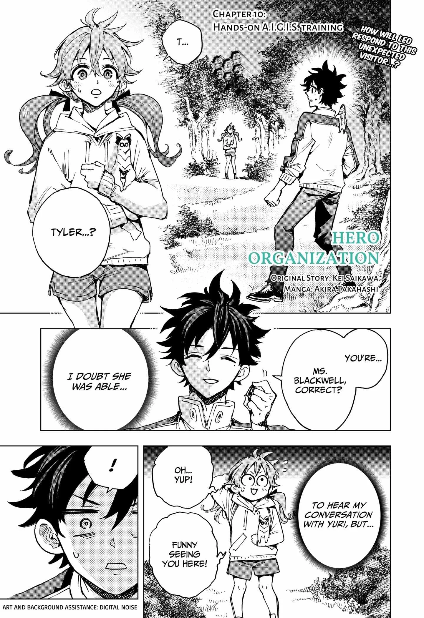 Hero Organization Chapter 10 page 1