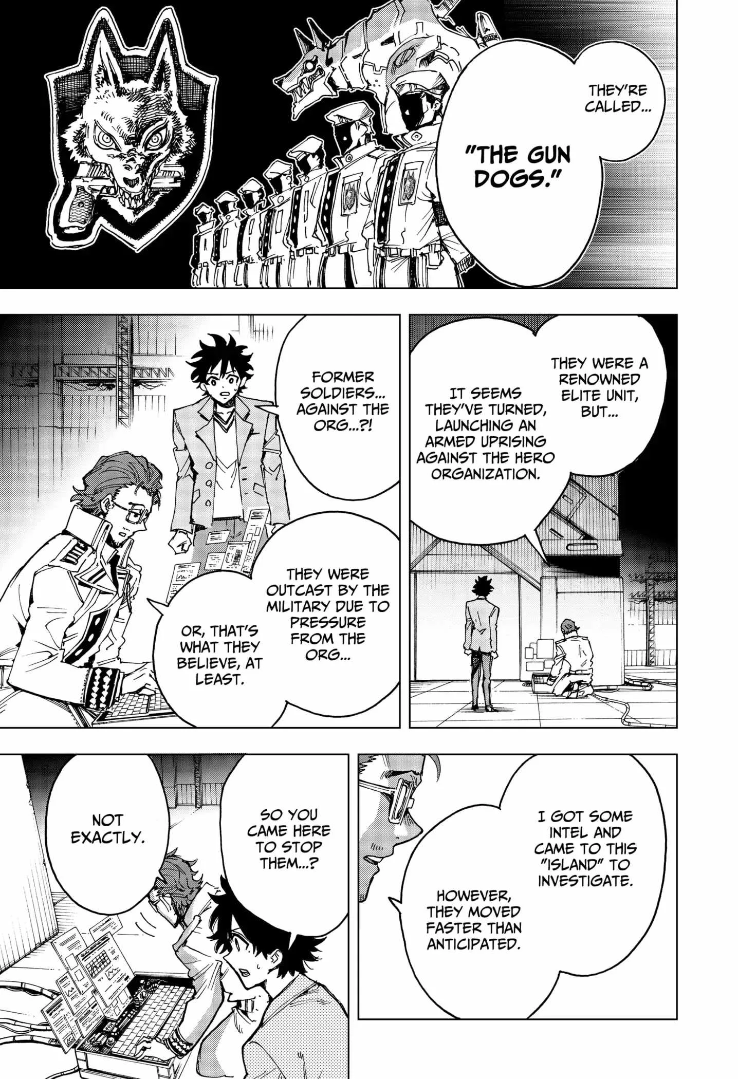 Hero Organization Chapter 14 page 17