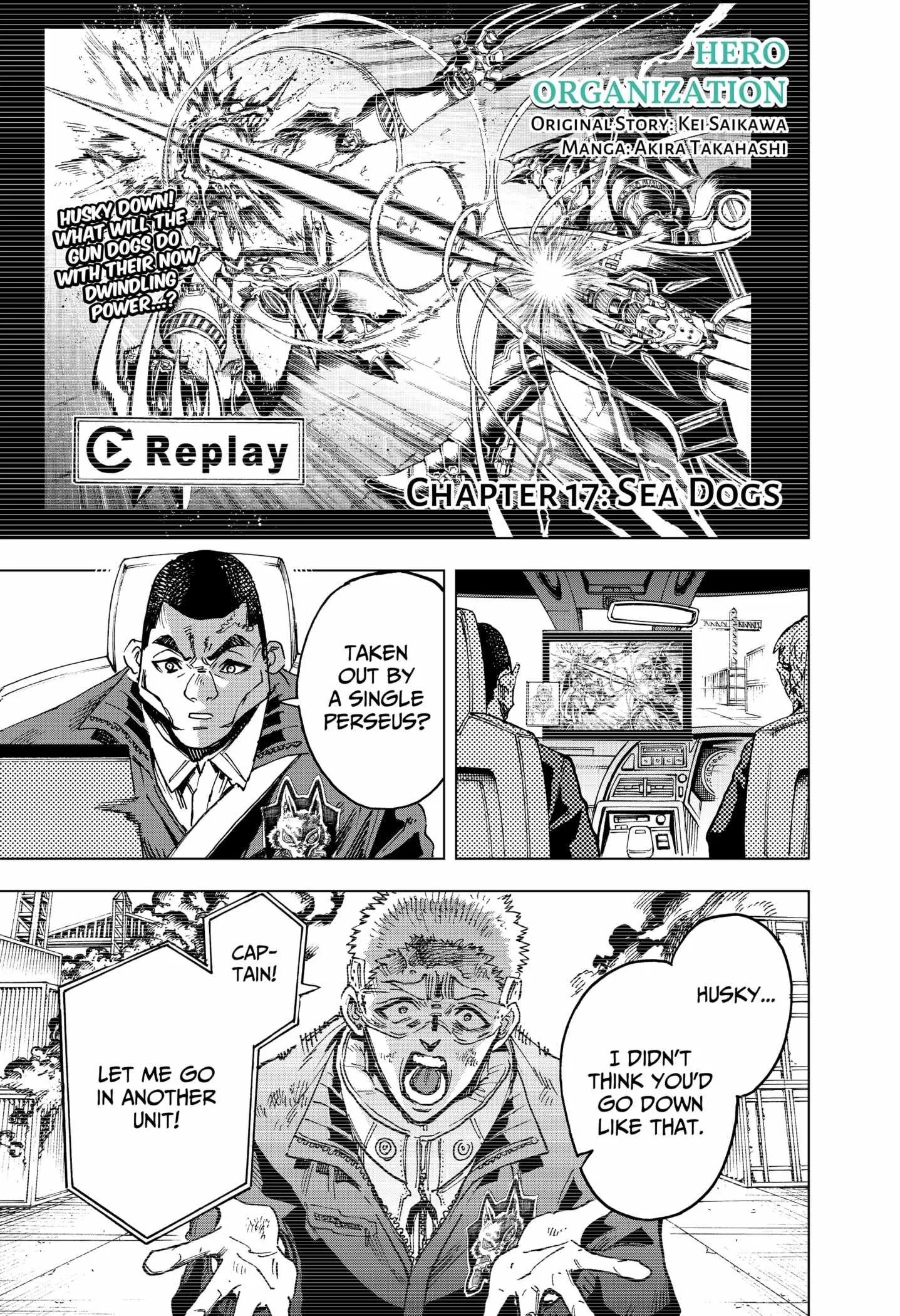 Hero Organization Chapter 17 page 1