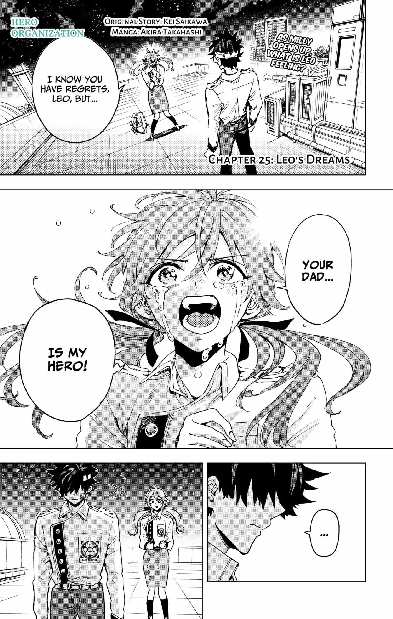 Hero Organization Chapter 25 page 1