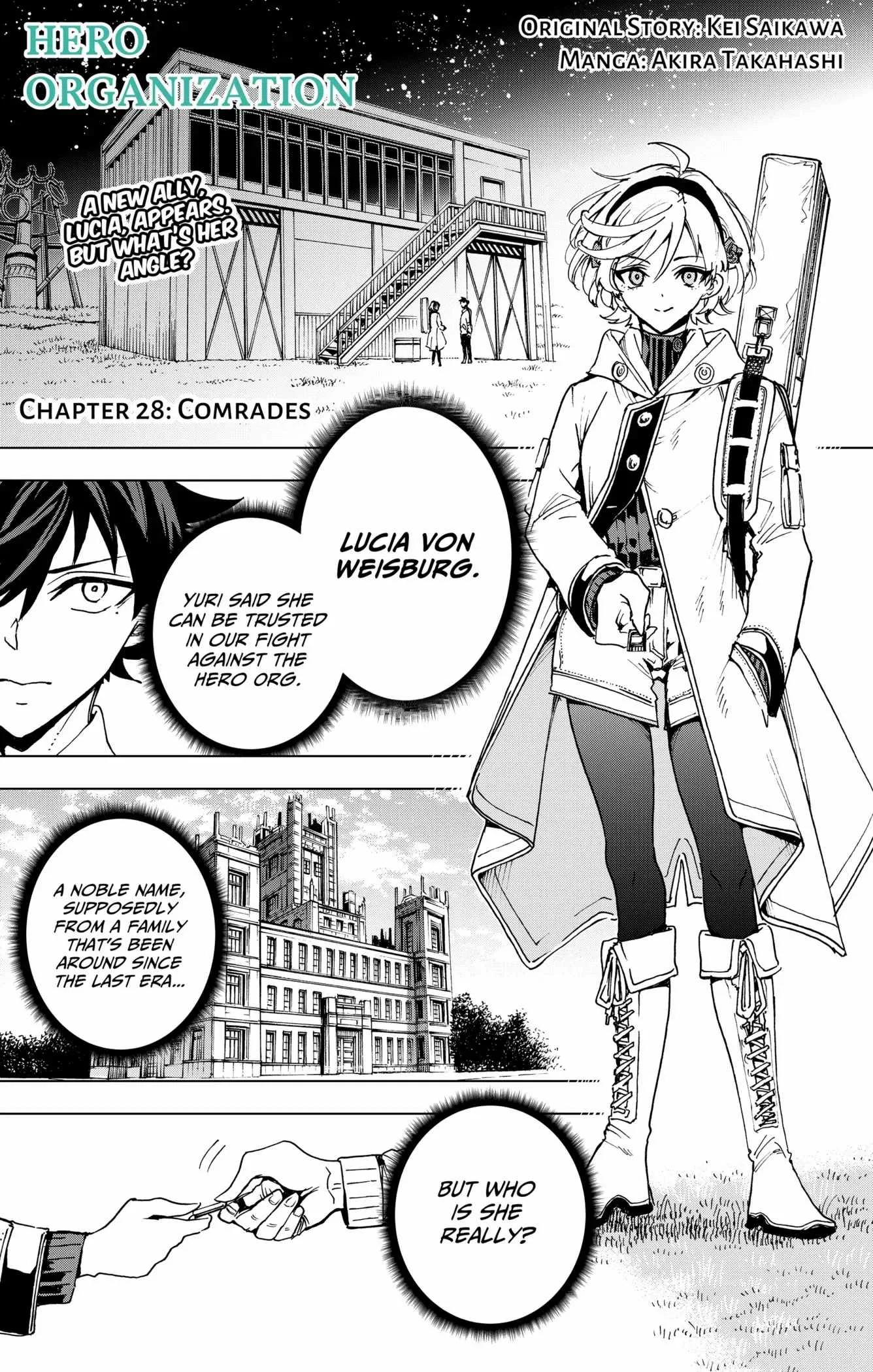 Hero Organization Chapter 28 page 1