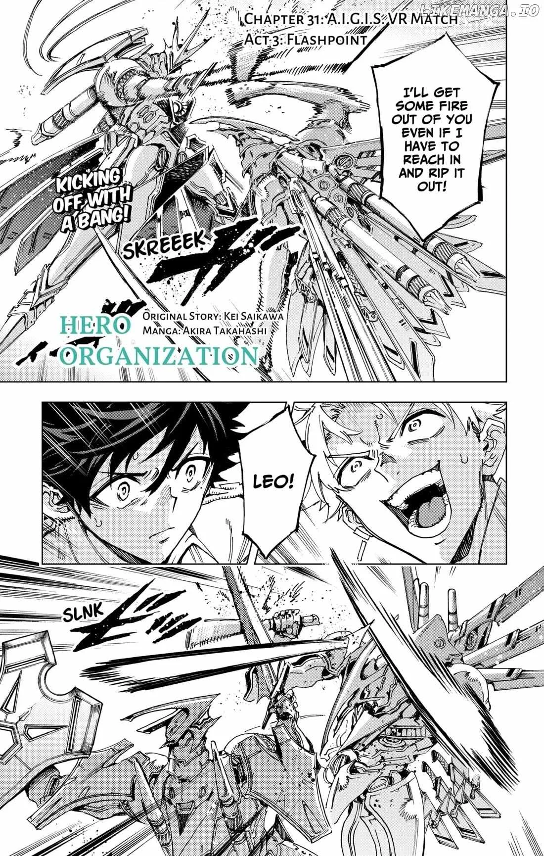 Hero Organization Chapter 31 page 1