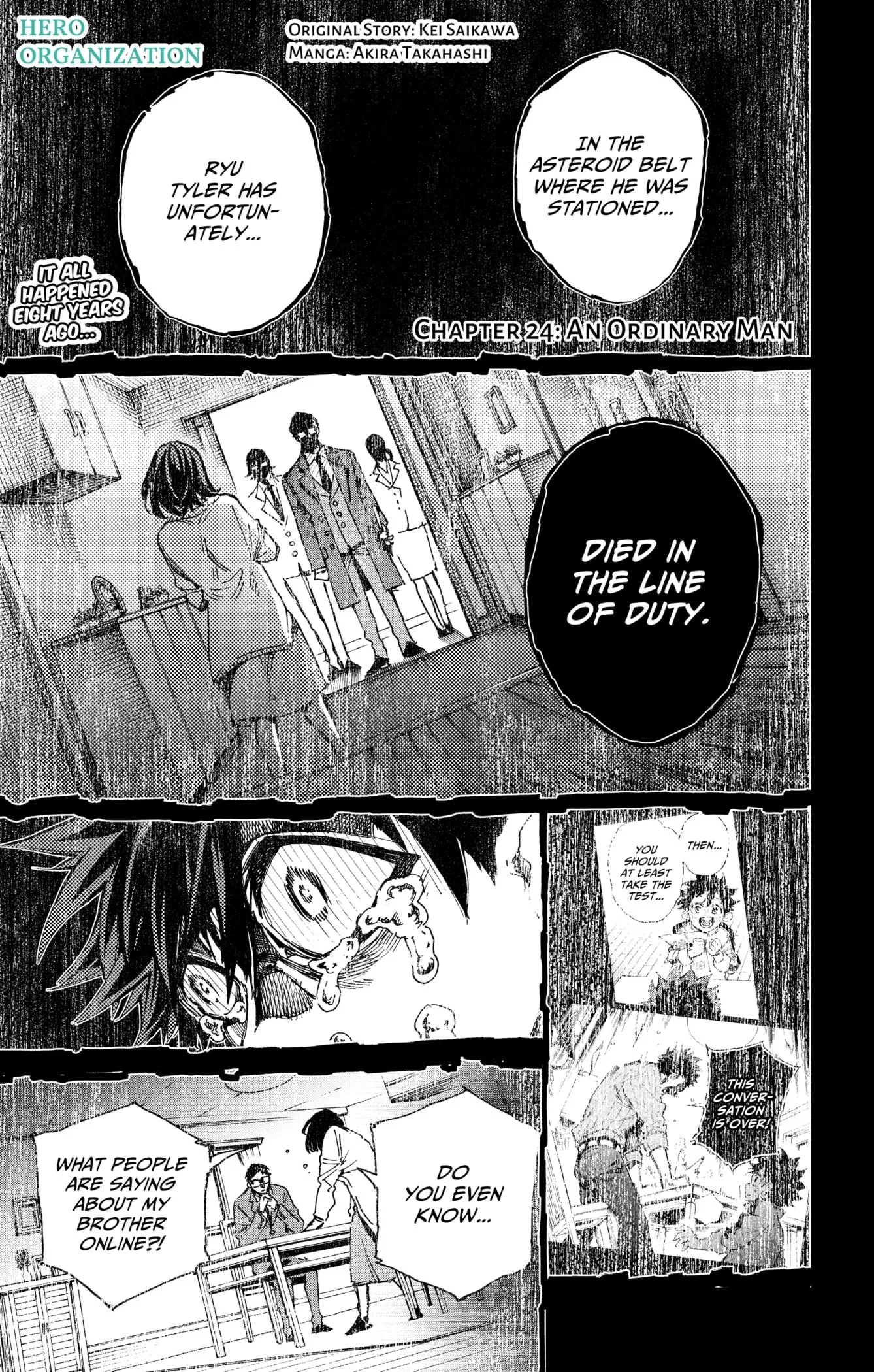 Hero Organization Chapter 24 page 1