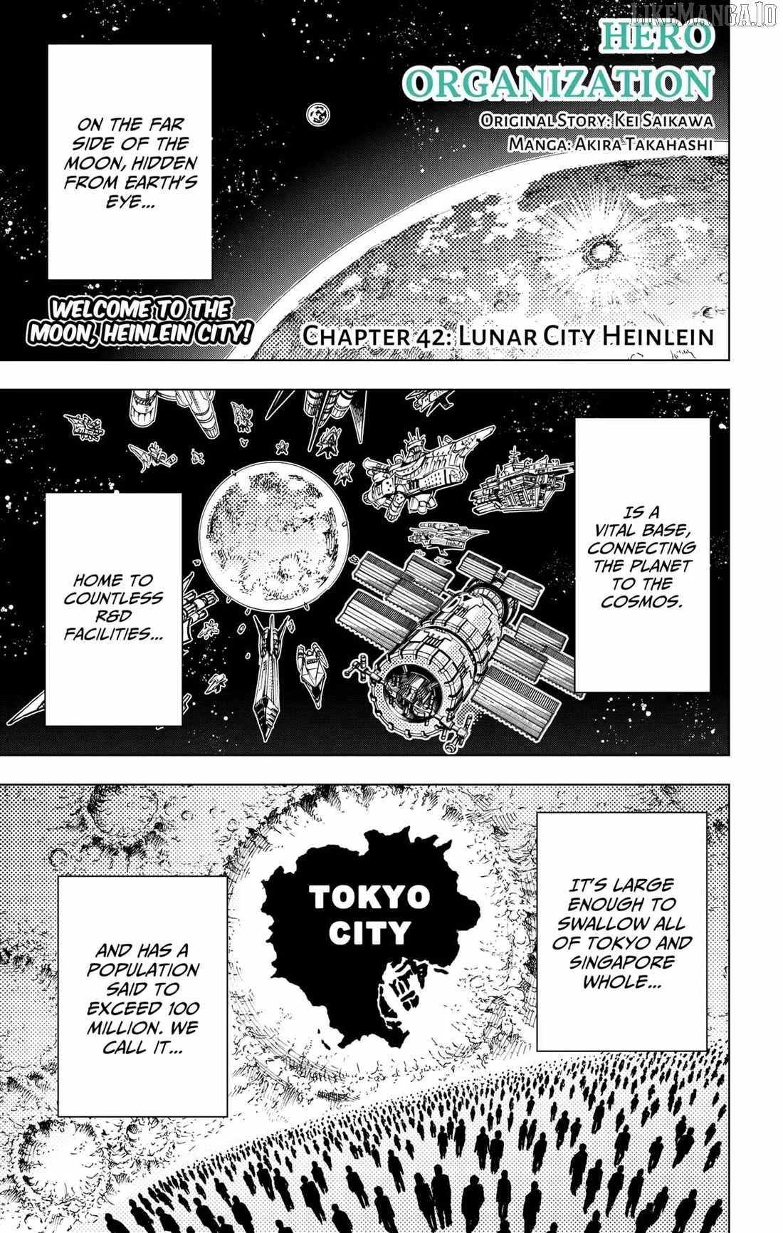 Hero Organization Chapter 42 page 1