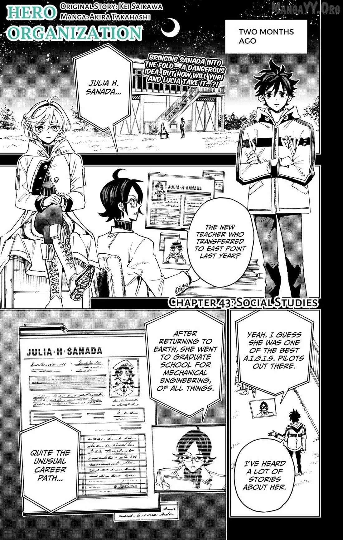 Hero Organization Chapter 43 page 1