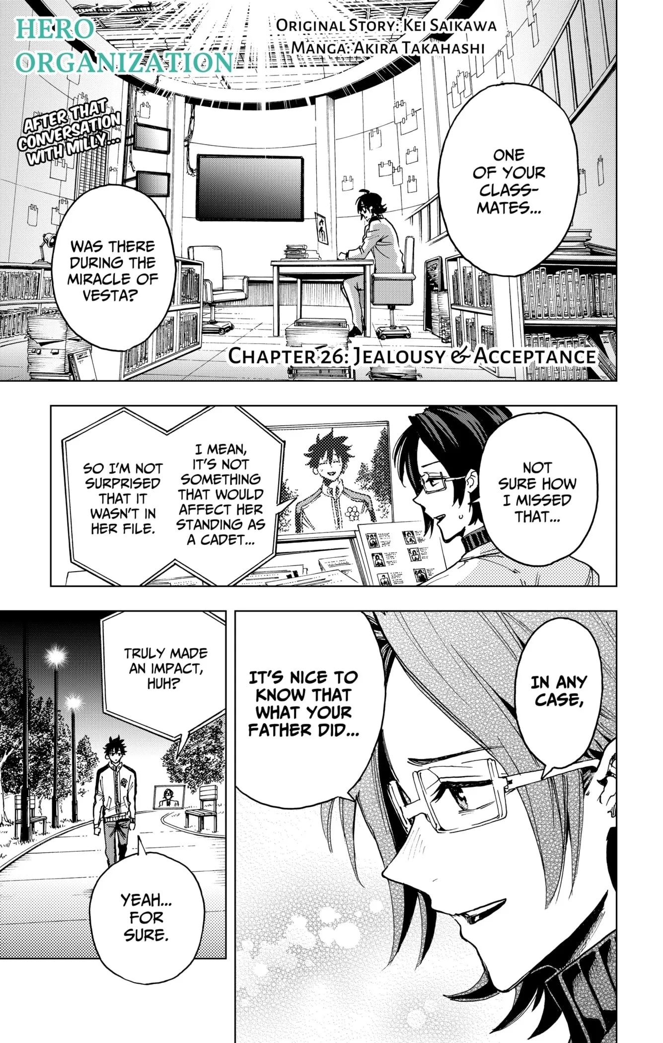 Hero Organization Chapter 26 page 1
