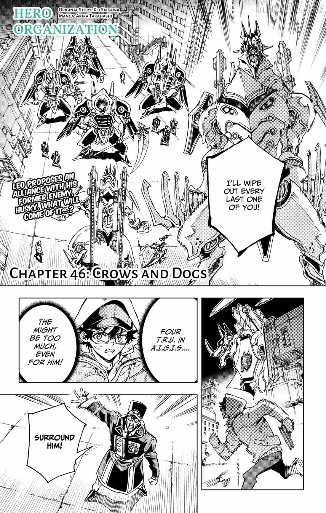 Hero Organization Chapter 46 page 1