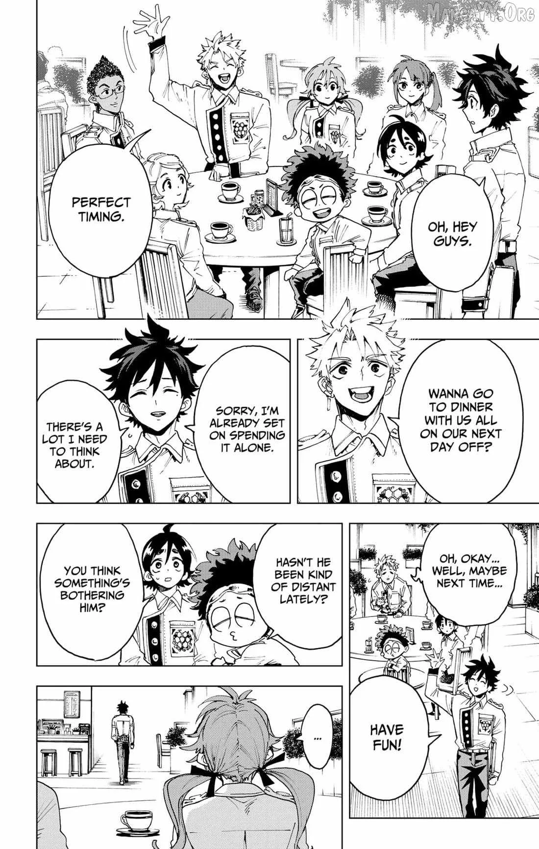 Hero Organization Chapter 49 page 8