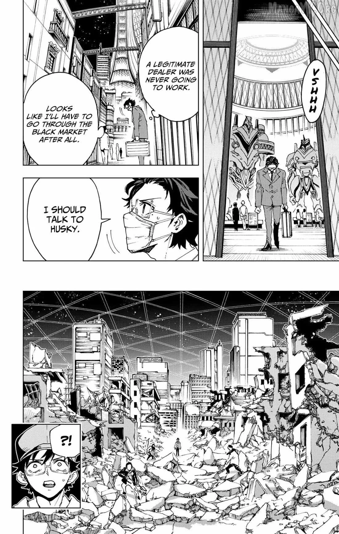 Hero Organization Chapter 49 page 12