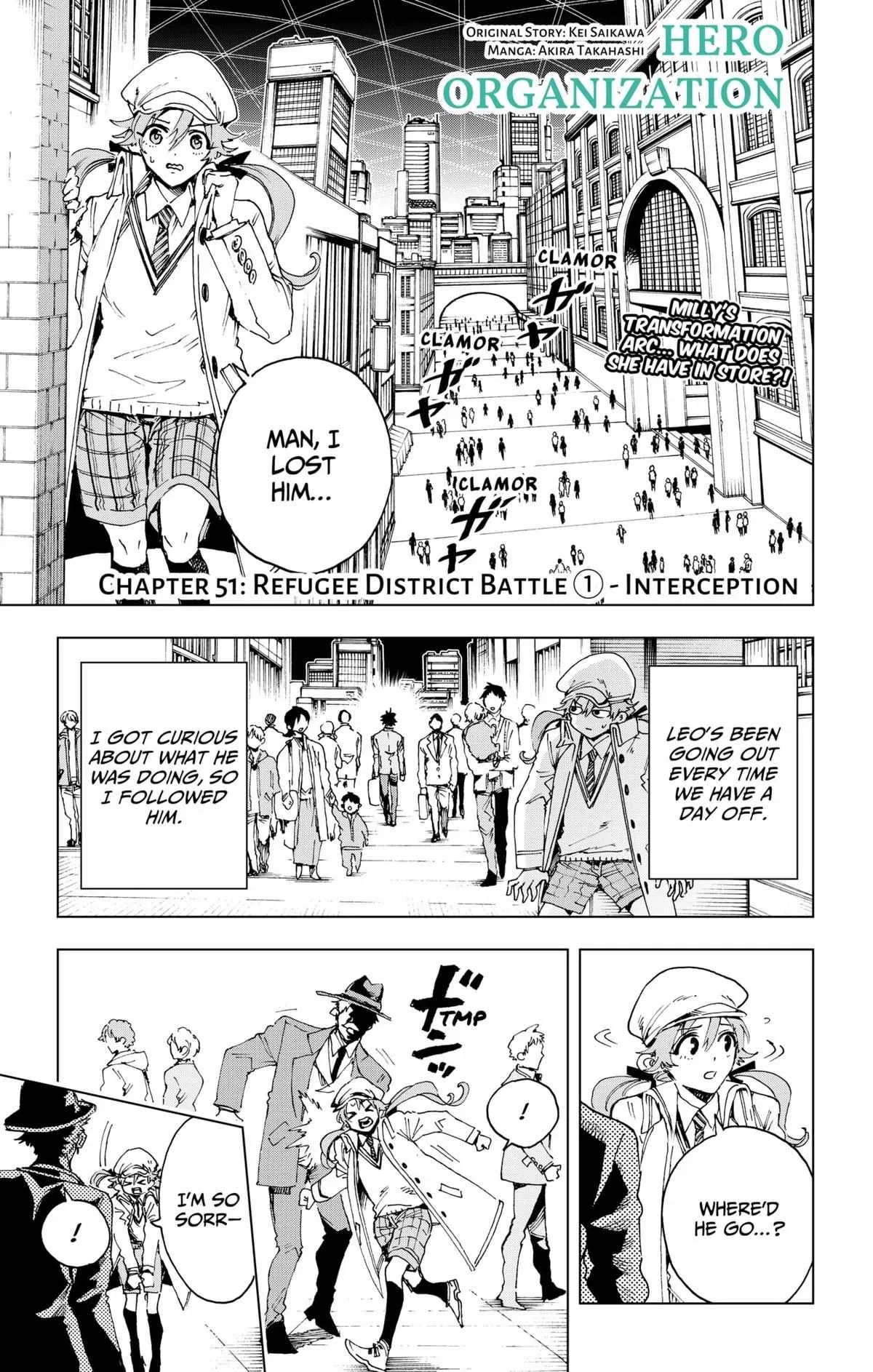Hero Organization Chapter 51 page 1