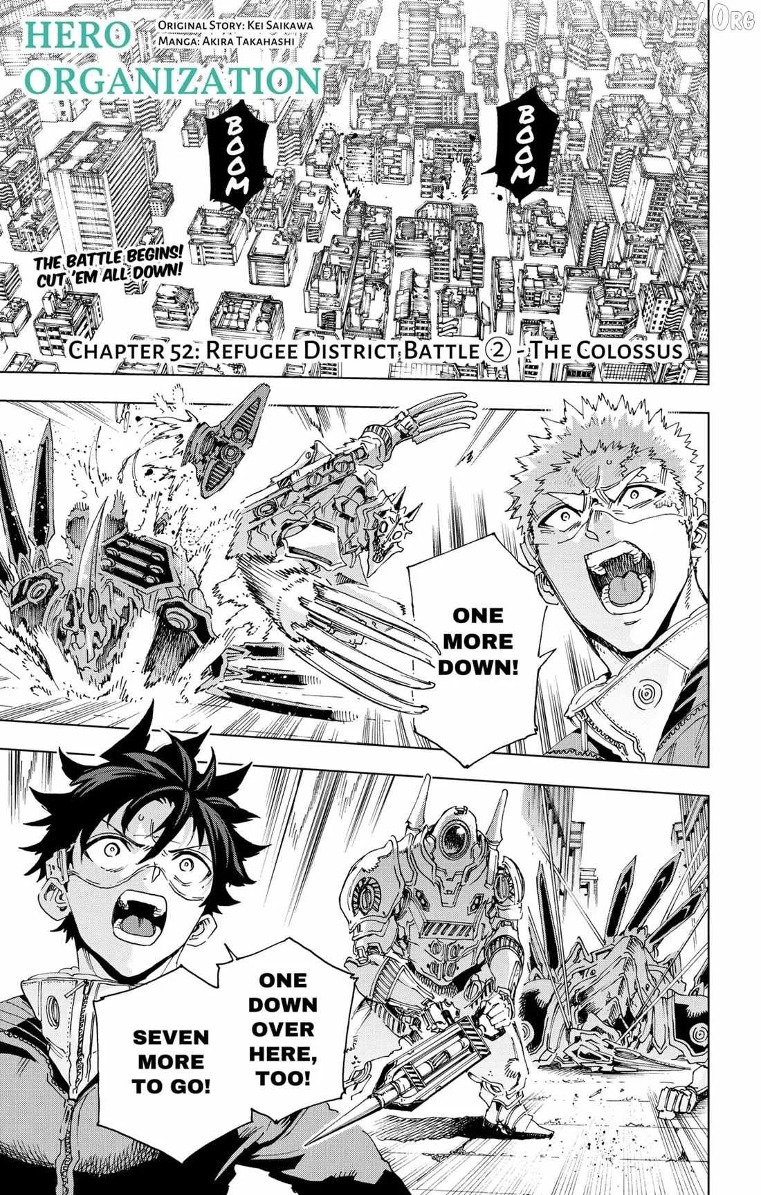Hero Organization Chapter 52 page 1